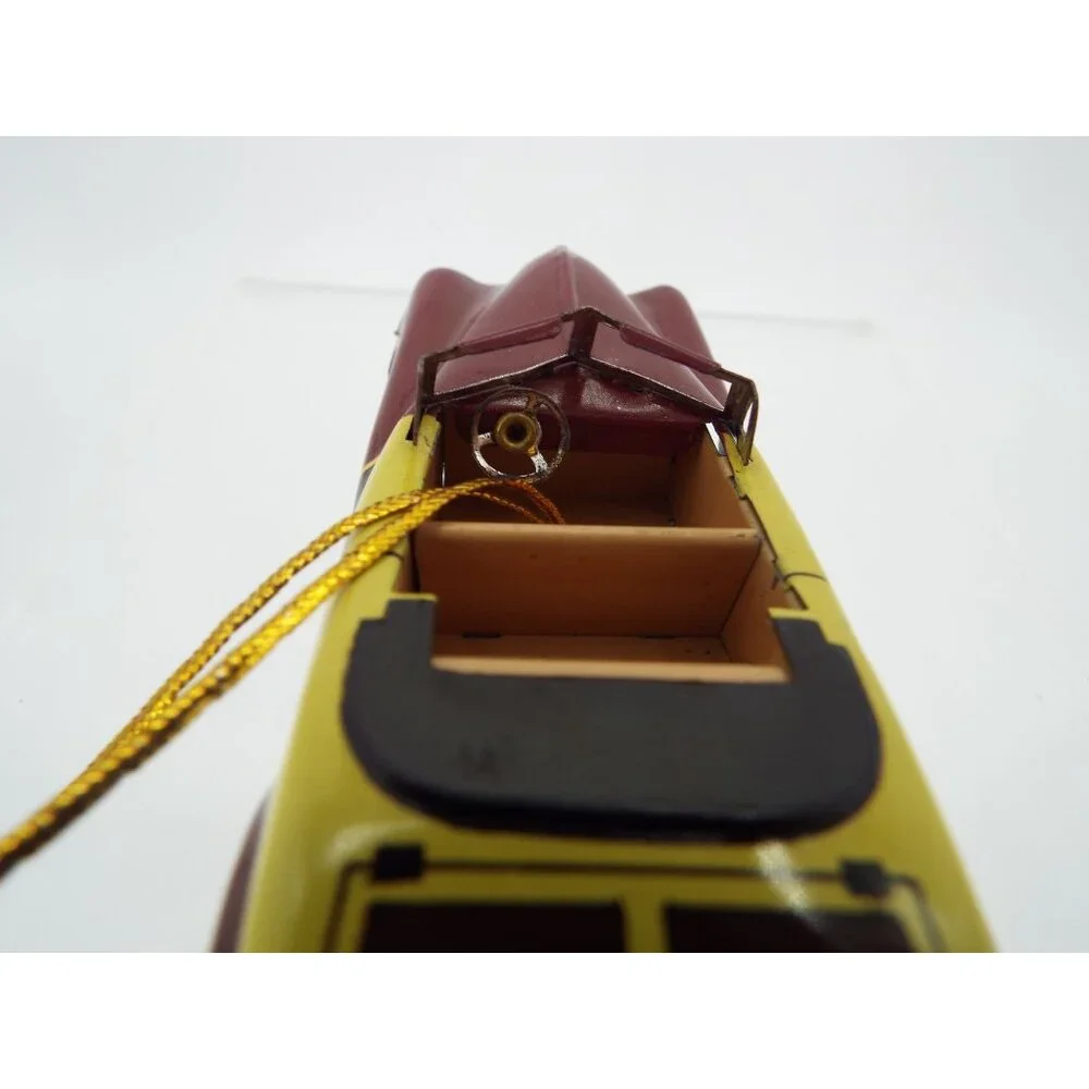 Restoration Hardware Classic Tin Toys 1947 Woody Car Ornament with Box